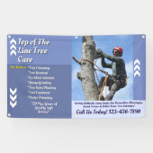 Customize Arborist Tree Service Business Promo 横断幕 (横)