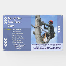 Customize Arborist Tree Service Business Promo 横断幕
