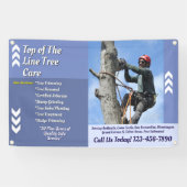 Customize Arborist Tree Service Business Promo 横断幕 (横)