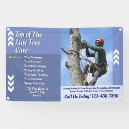 Customize Arborist Tree Service Business Promo 横断幕