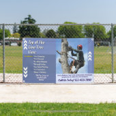 Customize Arborist Tree Service Business Promo 横断幕 (インサイチュ)