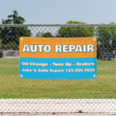 Customize Auto Repair Service Brakes Oil Change 横断幕 (インサイチュ)