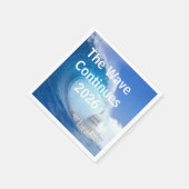 Customize Blue Wave Election 2026 スタンダードカクテルナプキン (角)