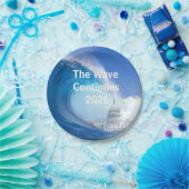 Customize Blue Wave Election 2026 ペーパープレート (パーティー)
