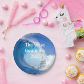 Customize Blue Wave Election 2026 ペーパープレート (パーティー)