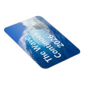 Customize Blue Wave Election 2026 マグネット (右側)