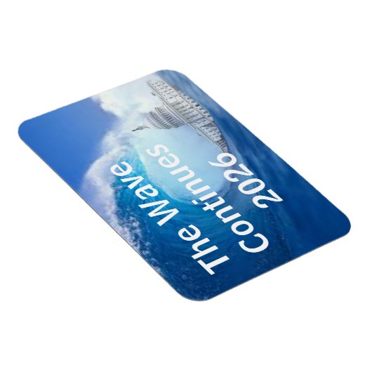 Customize Blue Wave Election 2026 マグネット (右側)