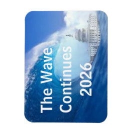 Customize Blue Wave Election 2026 マグネット