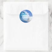 Customize Blue Wave Election 2026 ラウンドシール (バッグ)