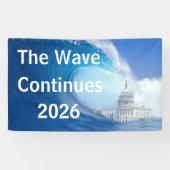 Customize Blue Wave Election 2026 横断幕 (横)