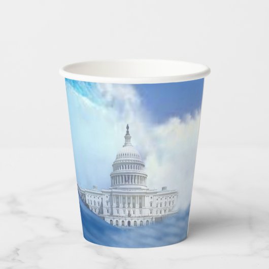 Customize Blue Wave Election 2026 紙コップ (裏面)