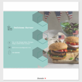 Customize Business Advertisement シール