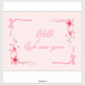 Customize Business Advertisement 2 シール (シート)