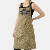Customize Butcher Shop Brown Hog Brown Camo エプロン (インサイチュ)