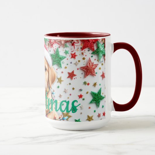 Customize Christmas mug  マグカップ (右)