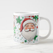 Customize Christmas mug gift ジャンボコーヒーマグカップ (右)