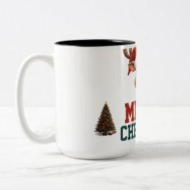 Customize Christmas mug gift ツートーンマグカップ