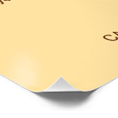 Customize Coffee And Donuts The Perfect Duo ポスター (コーナー)