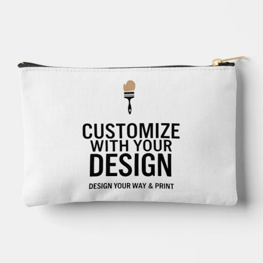 Customize Company Branded Custom Personalized  アクセサリーポーチ (裏面)