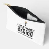 Customize Company Branded Custom Personalized  アクセサリーポーチ (見開き)