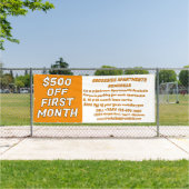 Customize Detailed Apartments For Rent $500 Off Fi 横断幕 (インサイチュ)