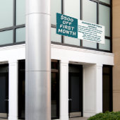 Customize Detailed Apartments For Rent $500 Off Fi 横断幕 (ビルの外側)