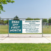 Customize Detailed Apartments For Rent $500 Off Fi 横断幕 (インサイチュ)