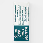 Customize Detailed Apartments For Rent $500 Off Fi 横断幕 (縦)