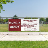 Customize Detailed Apartments For Rent Move In Rea 横断幕 (インサイチュ)