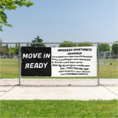 Customize Detailed Apartments For Rent Move In Rea 横断幕 (インサイチュ)