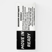 Customize Detailed Apartments For Rent Move In Rea 横断幕 (縦)