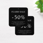 Customize Discount Sale Clothing Hang Tag (デスク)