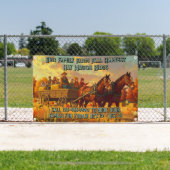 Customize Farm Fall Harvest Horse Drawn Wagon Ride 横断幕 (インサイチュ)