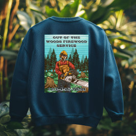 Customize Firewood Sales Business Promotional スウェットシャツ