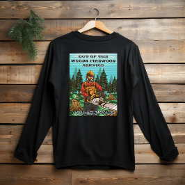 Customize Firewood Sales Business Promotional Tシャツ