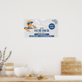 Customize Generic Now Hiring Auto Mechanic  ポスター (キッチン)