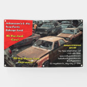 Customize Generic U Pic Em Auto Parts Scrap Yard  横断幕 (横)