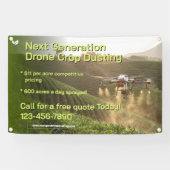 Customize GPS Drone Crop Spraying Business Promo 横断幕 (横)
