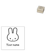 Customize Happy Tiny Latte ラバースタンプ (押印)