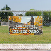 Customize Home Gutter Cleaning Business Promo 横断幕 (インサイチュ)