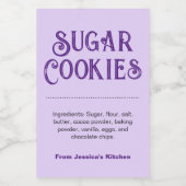 Customize Homemade label HM001_27rdv2 フードラベル (シングルラベル)