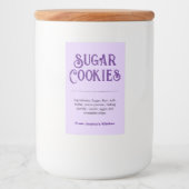 Customize Homemade label HM001_27rdv2 フードラベル (正面)