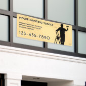 Customize House Painting Service Promo Fence 横断幕 (ビルの外側)