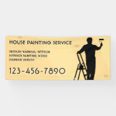 Customize House Painting Service Promo Fence 横断幕 (横)