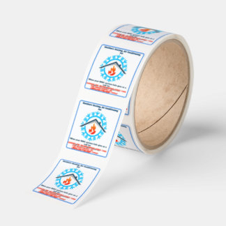 Customize HVAC  Company Furnace AC Unit Advert 2 スクエアシール