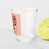 [Customize] is my jam - cute jam and toast cartoon ショットグラス (右)