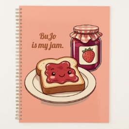 [Customize] is my jam - cute jam and toast cartoon プランナー手帳