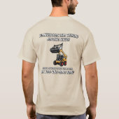 Customize Land Clearing Flailing Mulching Service  Tシャツ (裏面)