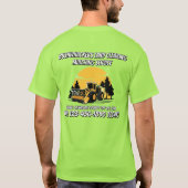 Customize Land Clearing Mulching Service Business Tシャツ (裏面)