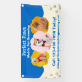 Customize Mobile Pet Grooming Promotional Fence 横断幕 (縦)